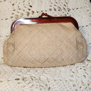 Sweet Summer Straw Clutch